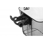 Košík na riadidlá - klipový HT-207C - čierny